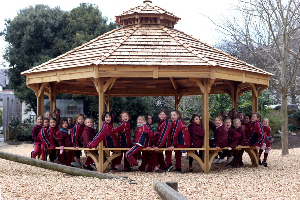 Fire Pit Shelter Outdoor Classroom The Hideout House Company